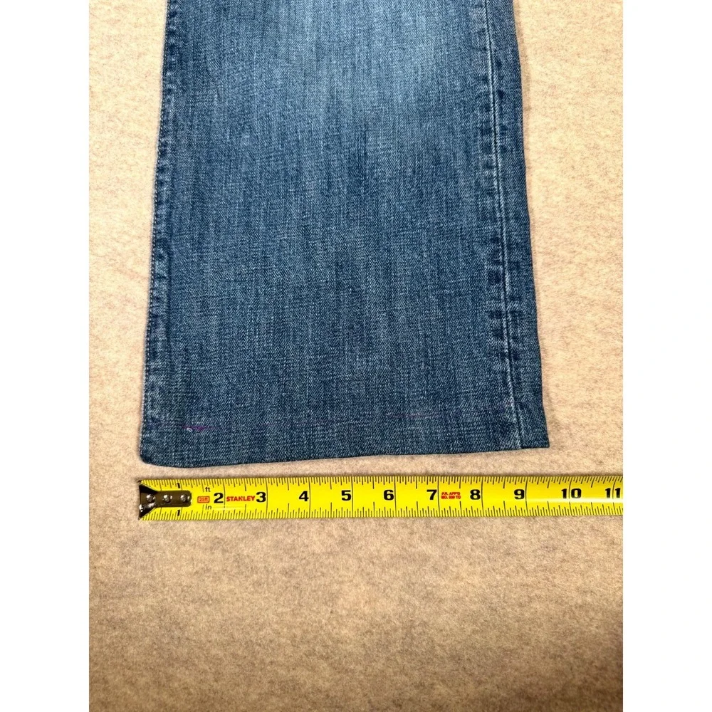 Levis‎ 501 Straight Leg Jeans Mens 40x30 Blue Whiskering Denim Cotton Button Fly